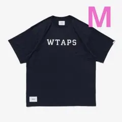 02 M ネイビー wtaps WTAPSロゴ - メルカリ