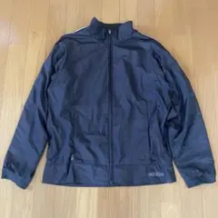 adidas ナイロンジャケット ブラック トラックジャケット