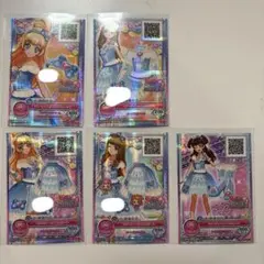 アイカツ プレミアムレア 4枚 まとめ売り スワンレイクブルー マジカル