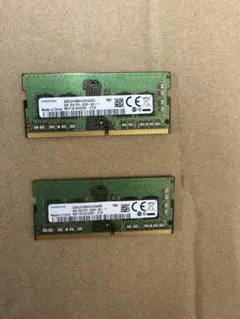 Samsung 8GB DDR4 3200MHz メモリ 2枚セット - メルカリ