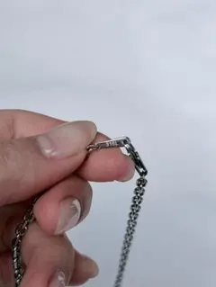 316L ステンレス クラウンペンダント ネックレス