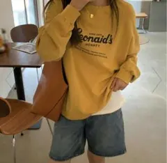 新品　シンプルロゴT 長袖　カットソー