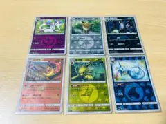 中国語版　ブイズ　ミラーカード　6枚セット　イーブイ　ニンフィア　ブラッキー　等