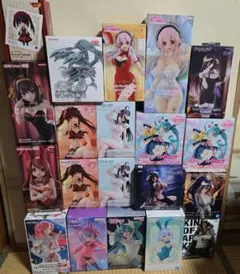 美少女フィギュアまとめ売り 20点 初音ミク　アルベド　時崎狂三　すーぱーそに子