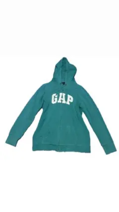 GAP ターコイズ ミントグリーン フルジップパーカー M y2k