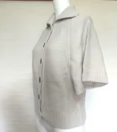 未使用 ✨ GIANNI LO GIUDICE MILANO 半袖カーディガンのサムネイル