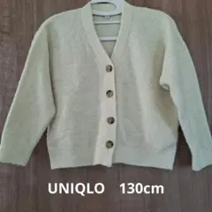UNIQLO カーディガン 130cm　ニット　かわいい