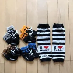 赤ちゃん トランペット 靴下 未使用4足 LBレッグウォーマー セット