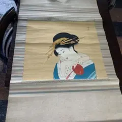 浮世絵 男女の情景 約30cm x 23cm - メルカリ