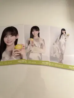 乃木坂46 生写真 池田瑛紗 広島ver.コーデ 3種コンプ 美品のサムネイル