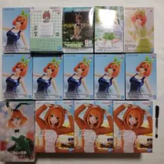 五等分の花嫁 中野四葉 プライズ景品 フィギュア 7種14体セット