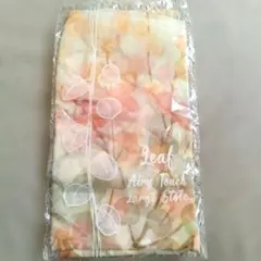 リーフ エアリー タッチ 大判 ストール 薄手 スカーフ 春 夏