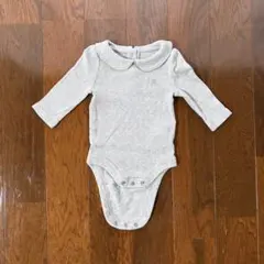 グレー 襟付きロンパース 60 GAP