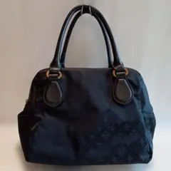 Russet ラシット　ハンドバッグ　ミニボストンバッグ　ネイビー