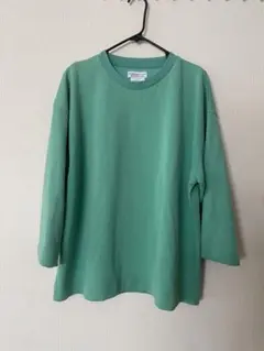 【CIAOPANIC TYPY】七分袖 スウェット グリーン M