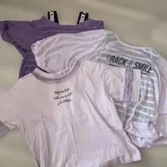 キッズ 半袖 Tシャツ 3枚まとめ売り 140cm150cm