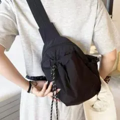 COMOLI 25AW コットンネルポーチ ブラック - メルカリ