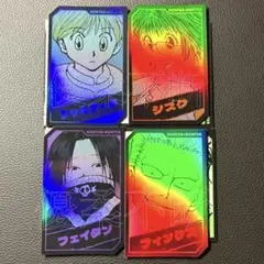 ハンター×ハンター ホロカード シズク フェイタン シャルナーク フィンクスのサムネイル