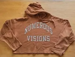 LOWRYS FARM パーカー NUMEROUS VISIONS 茶 Mのサムネイル