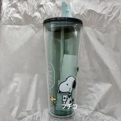 スターバックス スヌーピー PEANUTS コールドカップ タンブラー ブルー