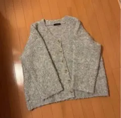 【w closet】ブークレー　Ｖネック　カーディガン　ニット