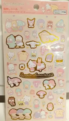 サンリオキャラクターシール キティ シナモン クロミ マイメロ ポムポムプリン