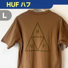 HUF ハフ トリプルトライアングル Tシャツ ブラウン Lサイズのサムネイル