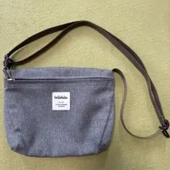 hellolulu グレー ショルダーバッグ