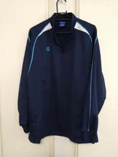 Champion ネイビー 長袖ジャージ、L
