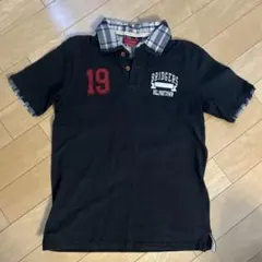 anti-label ネイビー ポロシャツ