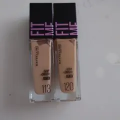 メイベリン FIT ME リキッドファンデーション 113 120 2色セット
