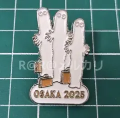 万博　EXPO2025　北欧館　ピンバッジ　ニョロニョロ　北欧パビリオン