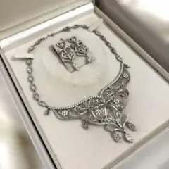 samantha tiara bridal ネックレス　イヤリング　結婚式