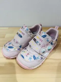 ムーンスター　キャロット　18cm　スニーカー　女の子　キッズ　靴