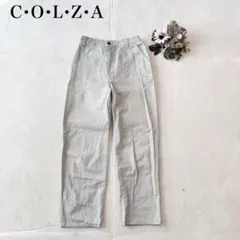 【コルザ】 ワイドパンツ（L)ウエストゴム シンプル カジュアル 綿