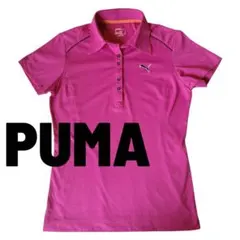 PUMA レディース ゴルフ 半袖 ポロシャツ ピンク　夏　トップス　Tシャツのサムネイル