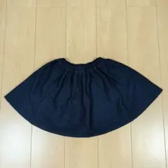 キッズ スカート ネイビー BeBe 120cm