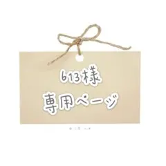 613様　ウィッグオーダー専用ページ