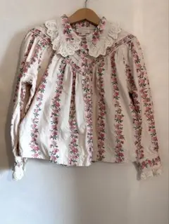 極美品 Bonjour diary 10Y ワンピース チュニック ブラウス Bonjour diary ボンジュールダイアリー チュニック ブラウス 8Y - メルカリ