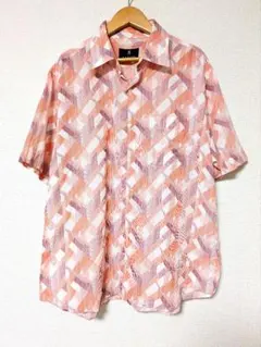 美品 LANVIN COLLECTION 半袖シャツ 総柄 ランバンコレクションのサムネイル