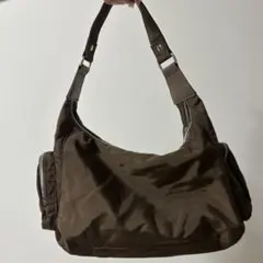 H&M ハンドバッグ　ブラウン