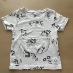 グラニフ　ドラえもん　総柄Tシャツ　100cm