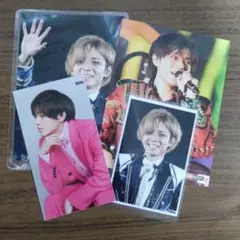 永瀬廉 写真4枚セット+おまけカード１枚