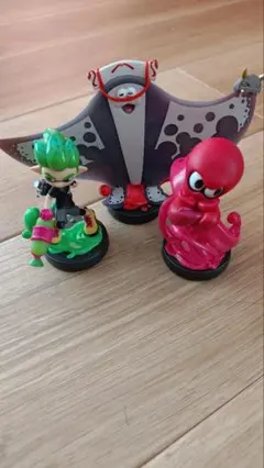 スプラトゥーン amiibo 3体セット（タコ・マンタロー・ボーイ）