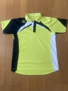 Mizuno テニスウェア、ユニフォーム　イエロー/ブラック　150