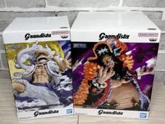 ワンピース Grandista ルフィ ニカ 黒ひげ 2点セット - メルカリ