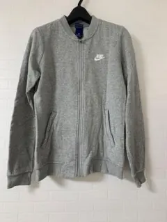 NIKE ナイキ　長袖ブルゾン　M グレー　裏起毛