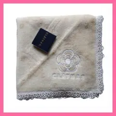 クレイサス　CLATHAS タオルハンカチ　ベージュ