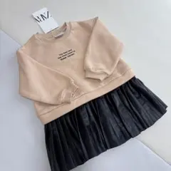 新品　ZARA ザラベビー　キッズ　長袖　トレーナー　フリル 9-12m