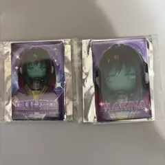 銀河特急ミルキー☆サブウェイ マキナ シークレットしかく缶バッジ2点セット